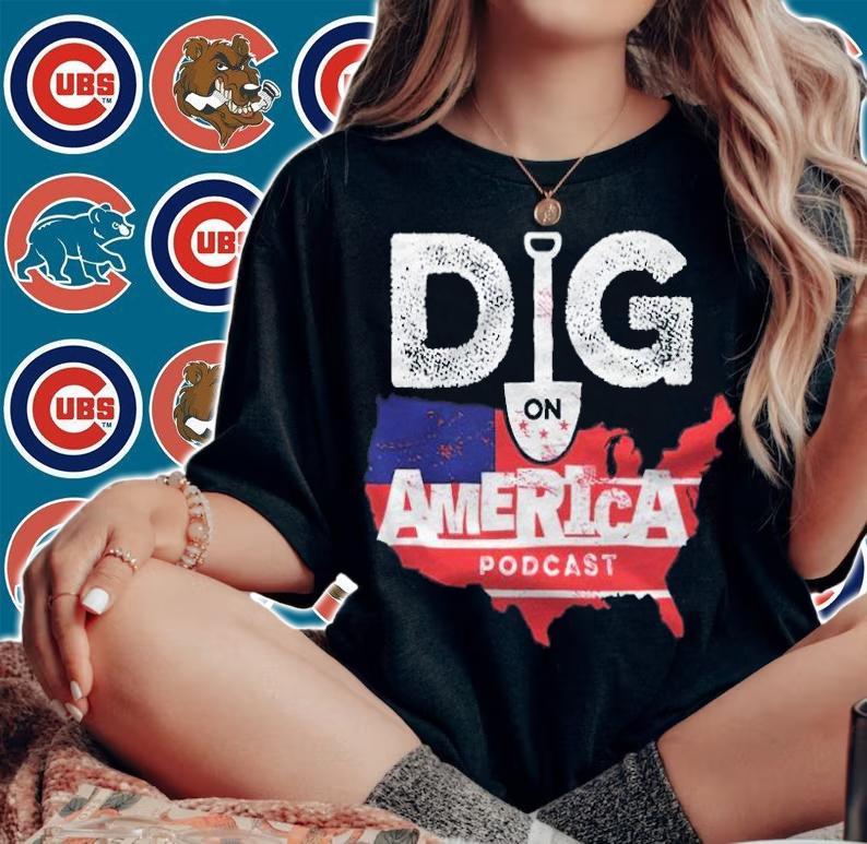 Allen Ellison Dig On American Podcast Shirt t-shirt