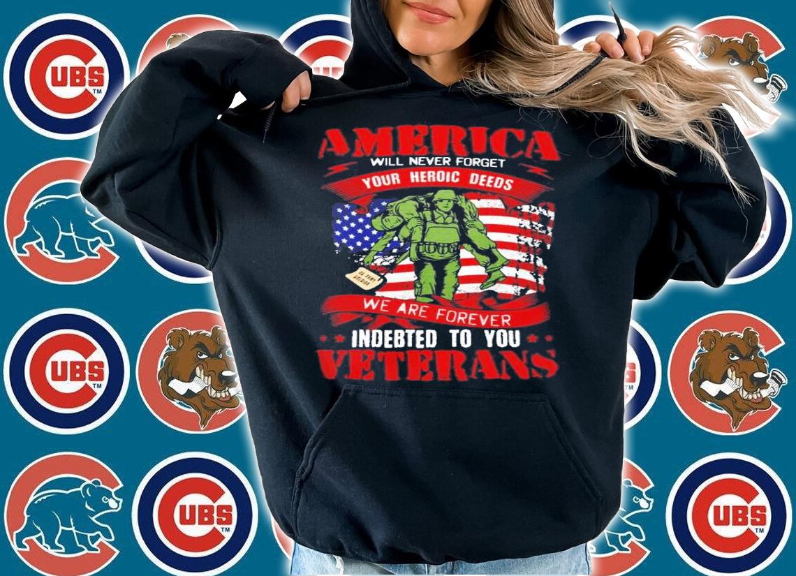 America will never forget your heroic deeds we are forever shirt t-shirt hoodie