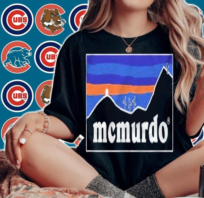 Antarctica Mcmurdo Station Us Antarctic Program Shirt t-shirt woman shirt