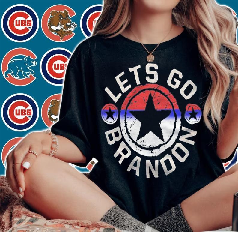 Anti Joe Biden Lets Go Brandon Conservative Anti Liberal US Flag shirt t-shirt
