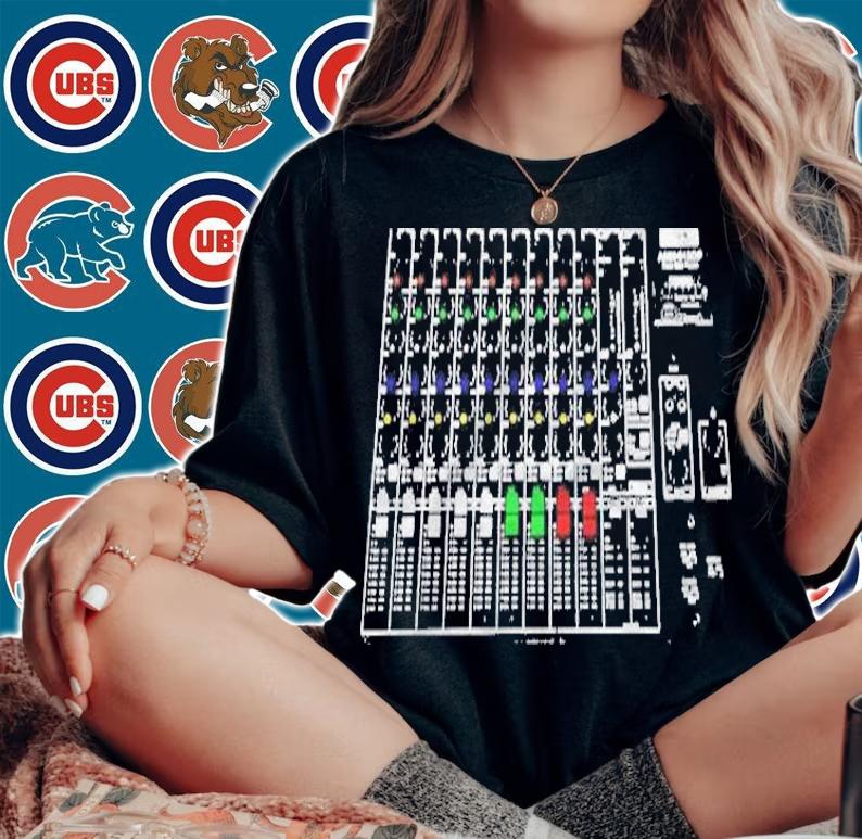 Audio Engineer Soundboard Cool Music Producer Equipment Pullover T-shirt t-shirt woman shirt