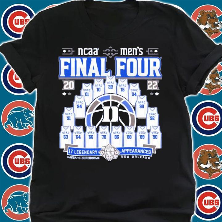 Awesome duke Blue Devils Blue 84 NCAA Men's Basketball Tournament March Madness Final Four 2022 Shirt t-shirt