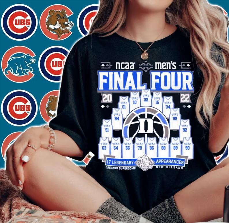 Awesome duke Blue Devils Blue 84 NCAA Men's Basketball Tournament March Madness Final Four 2022 Shirt t-shirt