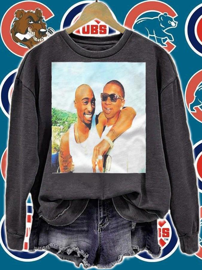 Basedworld Merch Tupac X Lil B Shirt t-shirt