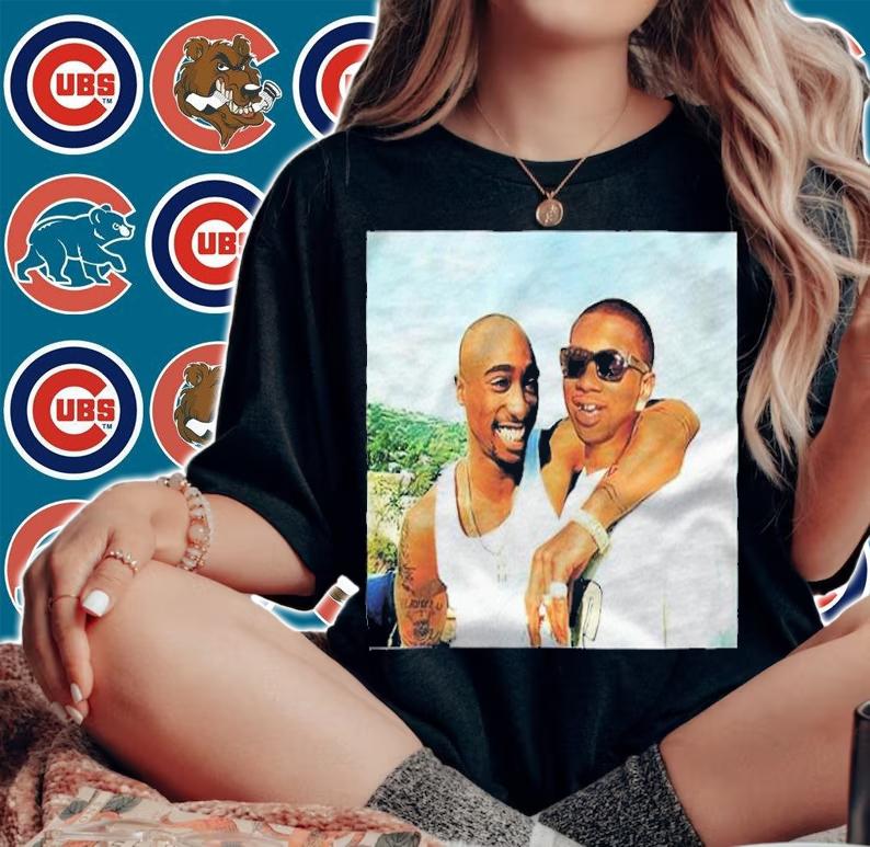 Basedworld Merch Tupac X Lil B Shirt t-shirt