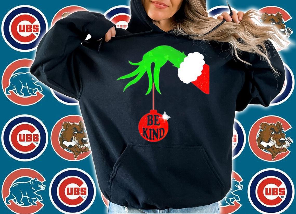 Be kind Green hand Christmas shirt t-shirt hoodie