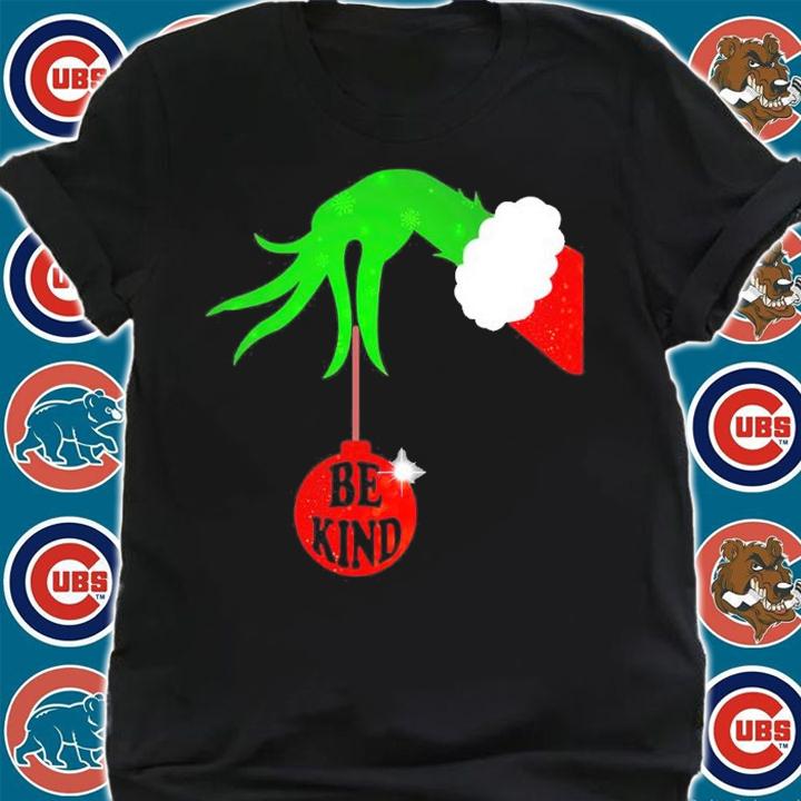 Be kind Green hand Christmas shirt t-shirt shirt