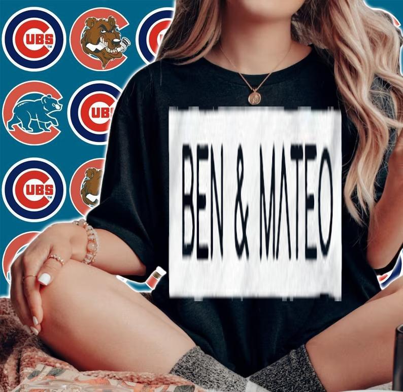 Ben and Mateo T-shirt t-shirt woman shirt