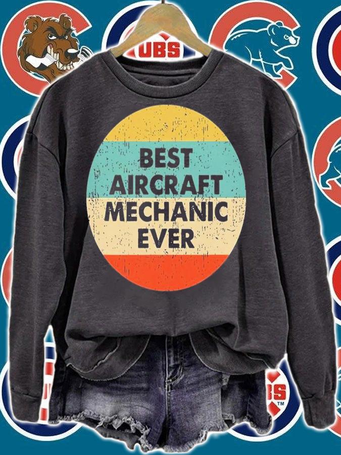 Best Aircraft Mechanic Ever Vintage T-Shirt t-shirt