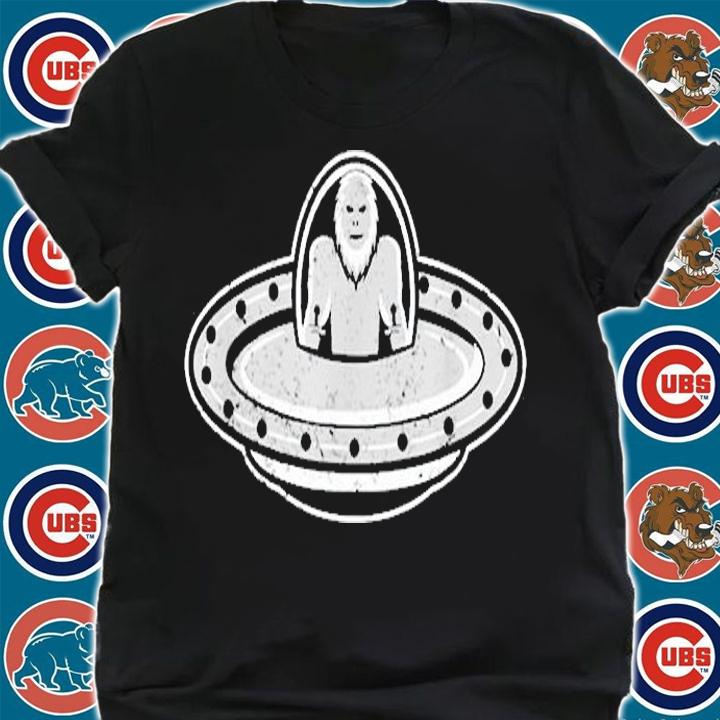 Bigfoot I Believe Bigfoot Mens Sasquatch UFO T-Shirt t-shirt