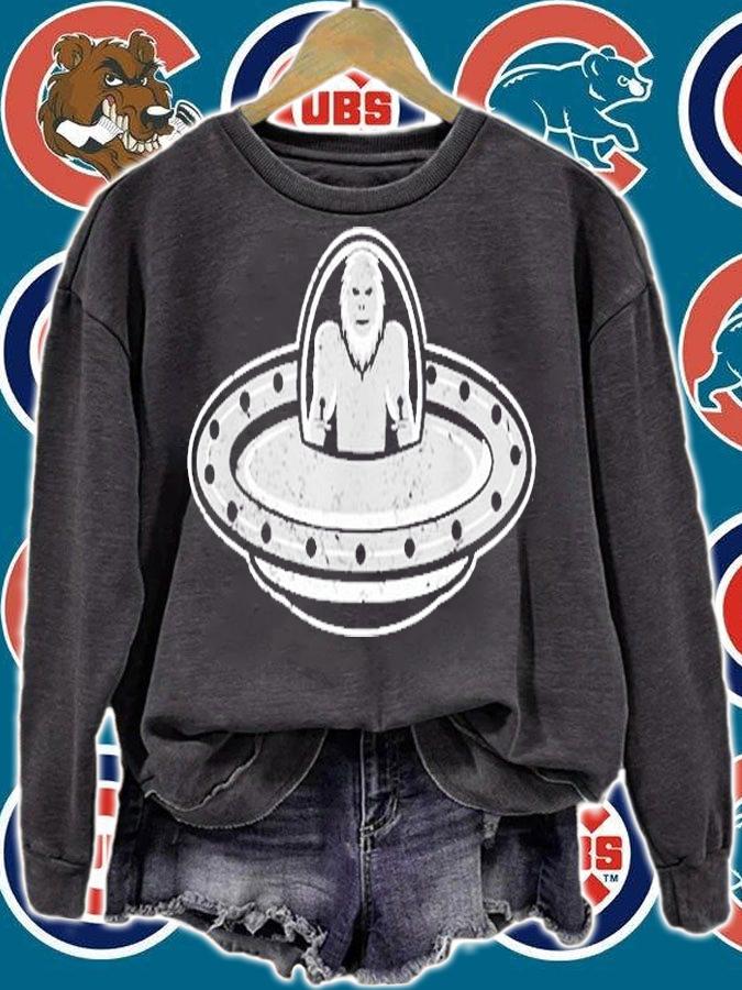 Bigfoot I Believe Bigfoot Mens Sasquatch UFO T-Shirt t-shirt