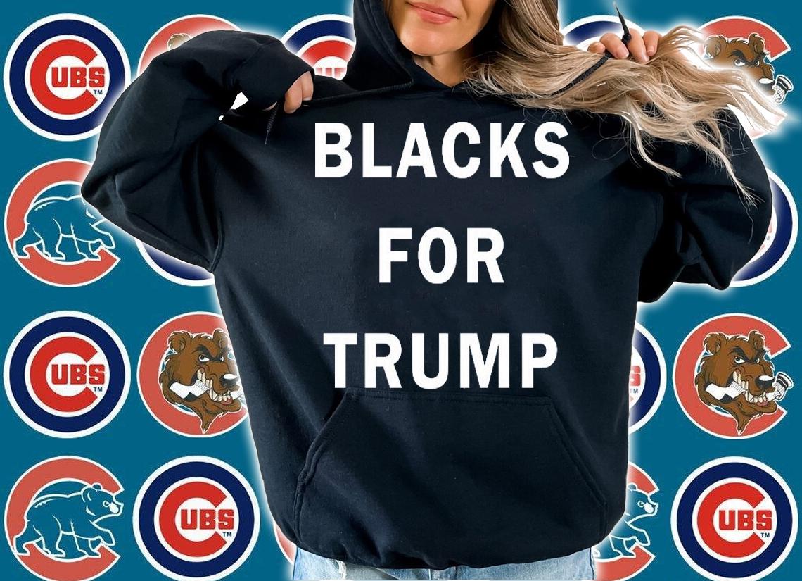 Blacks For Trump Donald Trump T-Shirt t-shirt