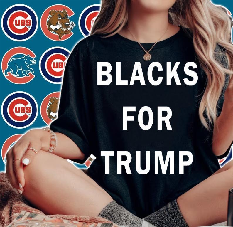 Blacks For Trump Donald Trump T-Shirt t-shirt