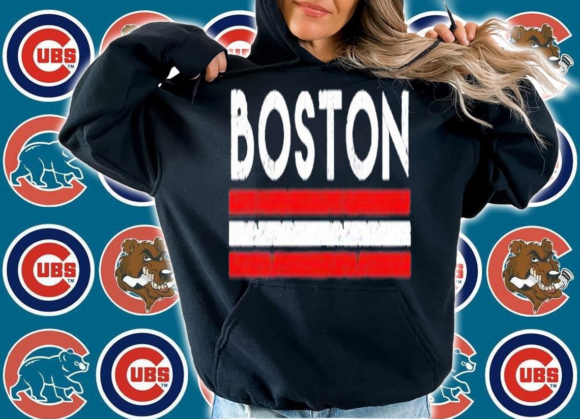Boston Massachusetts Retro Vintage Weathered T-Shirt t-shirt