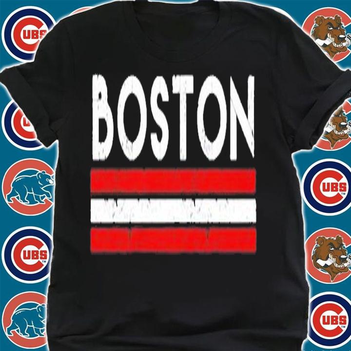 Boston Massachusetts Retro Vintage Weathered T-Shirt t-shirt