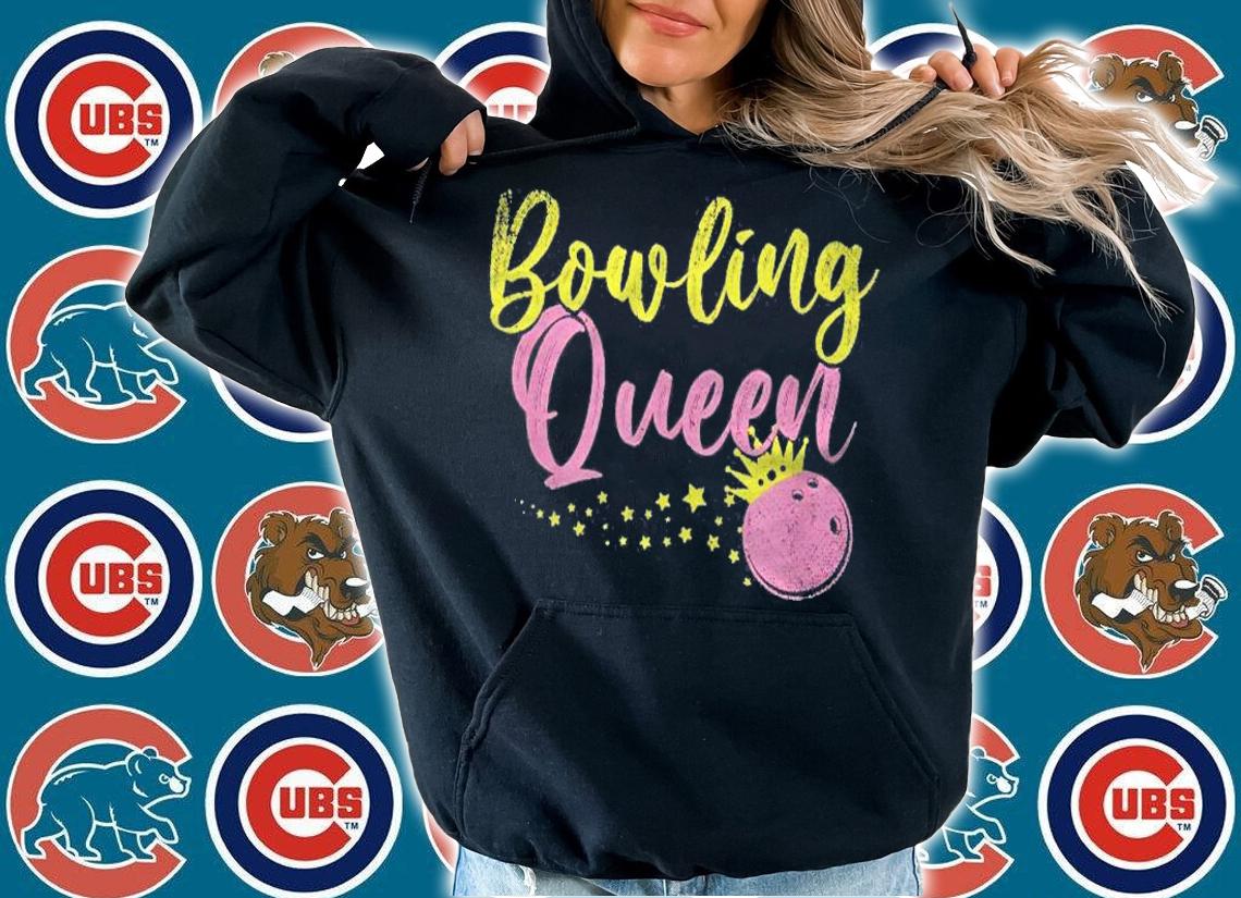Bowling Queen Women Girls Kids Gift Bowling Shirt t-shirt hoodie