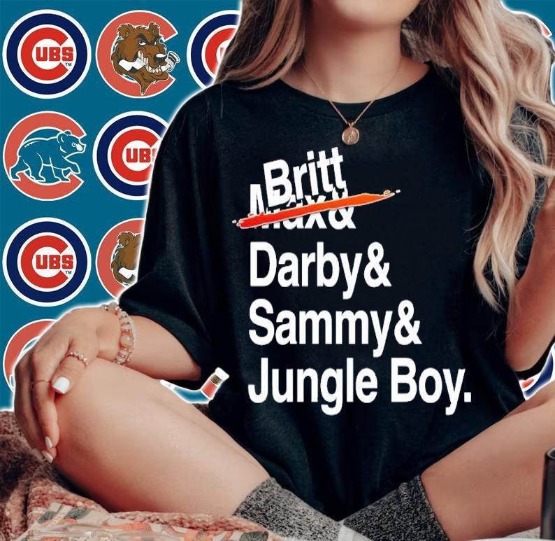 Britt Darby And Sammy And Jungle Boy Shirt t-shirt