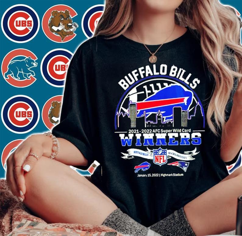 Buffalo Bills Winners 2022 Super Wild Card NFL Divisional shirt t-shirt