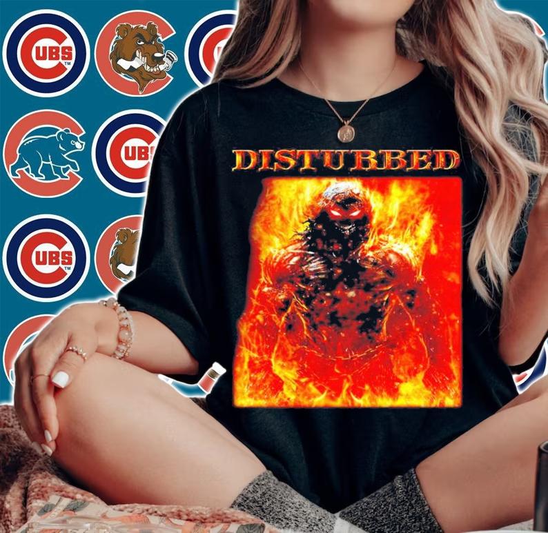 Disturbed Indestructible 2008 Tour Shirt t-shirt