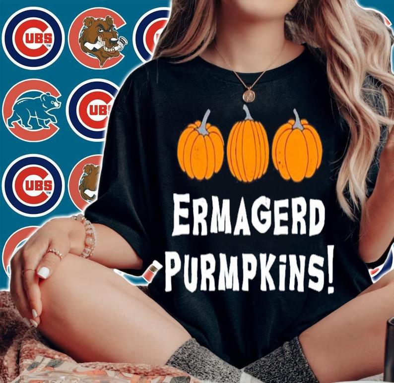 Ermagerd Purmpkins Halloween Shirt t-shirt