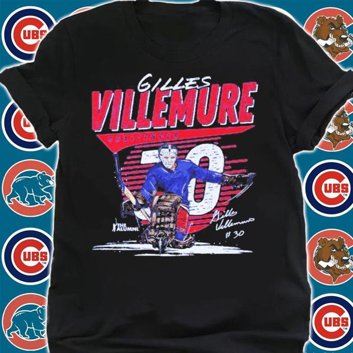 Gilles Villemure New York NHLA Hockey Signatures Shirt t-shirt