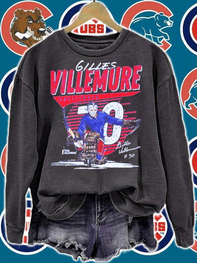 Gilles Villemure New York NHLA Hockey Signatures Shirt t-shirt