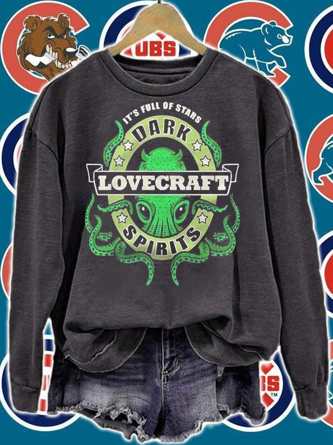 Lovecraft Dark Spirits Dark Print Classic Shirt t-shirt