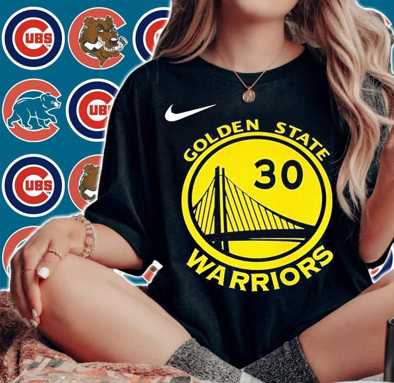 Nike Golden State Warriors 30 T-Shirt t-shirt woman shirt