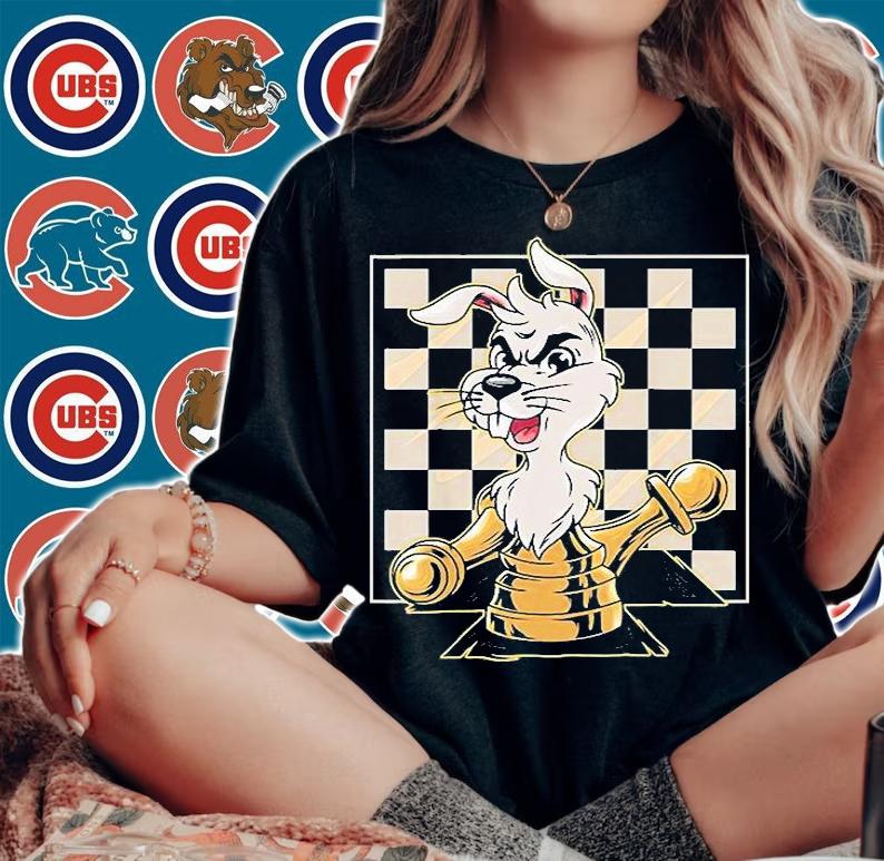 Rabbit Chessboard Chess T-Shirt t-shirt