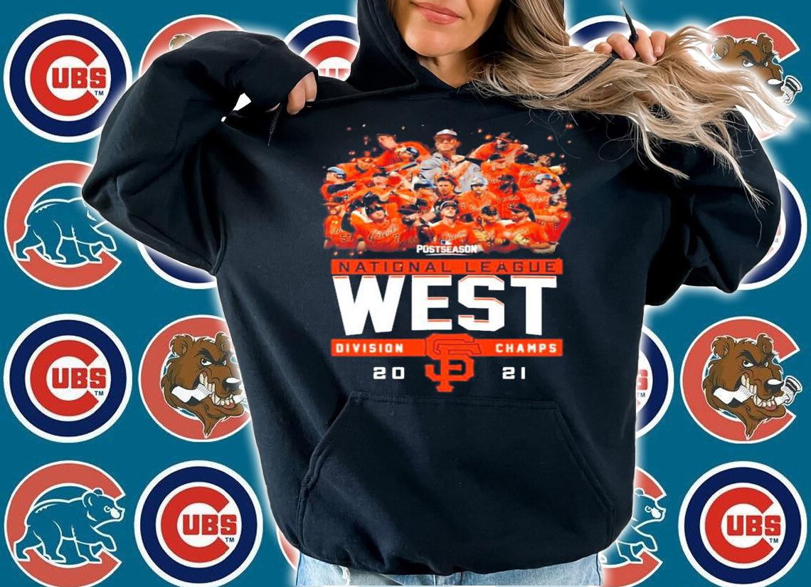 San Francisco Giants NL Postseason National League West Division Champs 2021 Shirt t-shirt hoodie