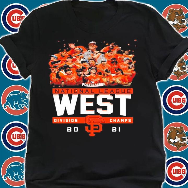 San Francisco Giants NL Postseason National League West Division Champs 2021 Shirt t-shirt shirt