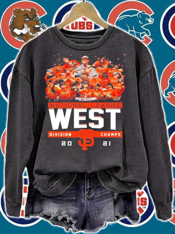 San Francisco Giants NL Postseason National League West Division Champs 2021 Shirt t-shirt sweatshirt