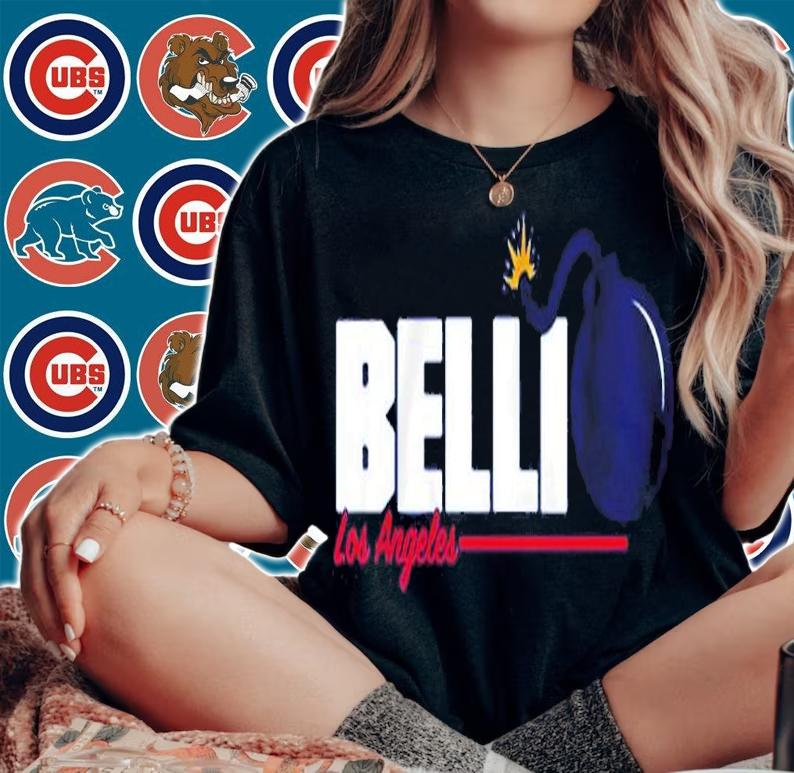 Cody Bellinger Belli-Bomb Los Angeles Shirt t-shirt