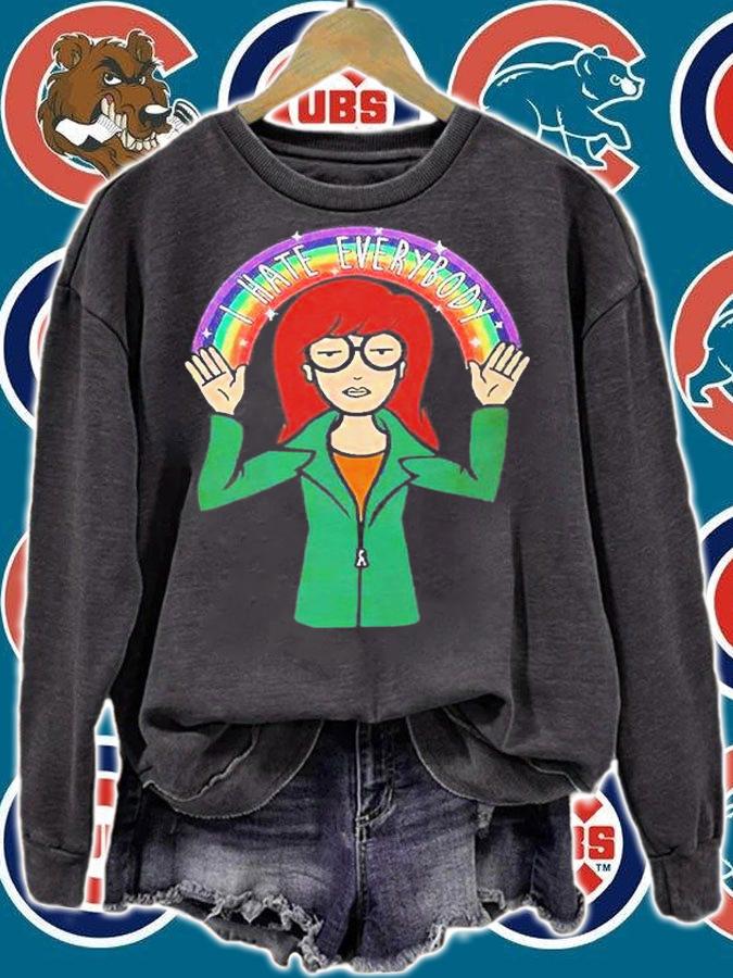 Daria Morgendorffer I Hate Everybody T-Shirt t-shirt