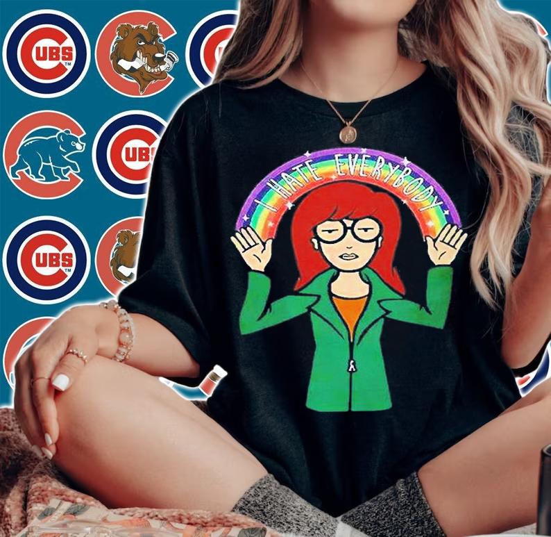 Daria Morgendorffer I Hate Everybody T-Shirt t-shirt
