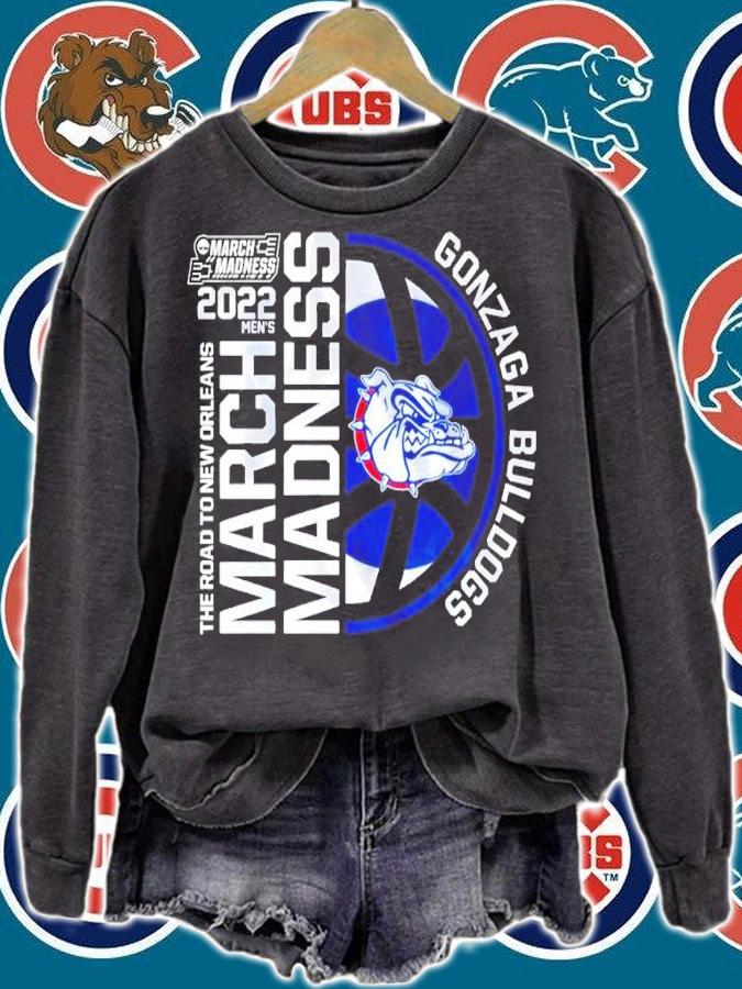 Gonzaga Bulldogs 2022 NCAA March Madness The Road To New Orleans Shirt t-shirt sweatshirt