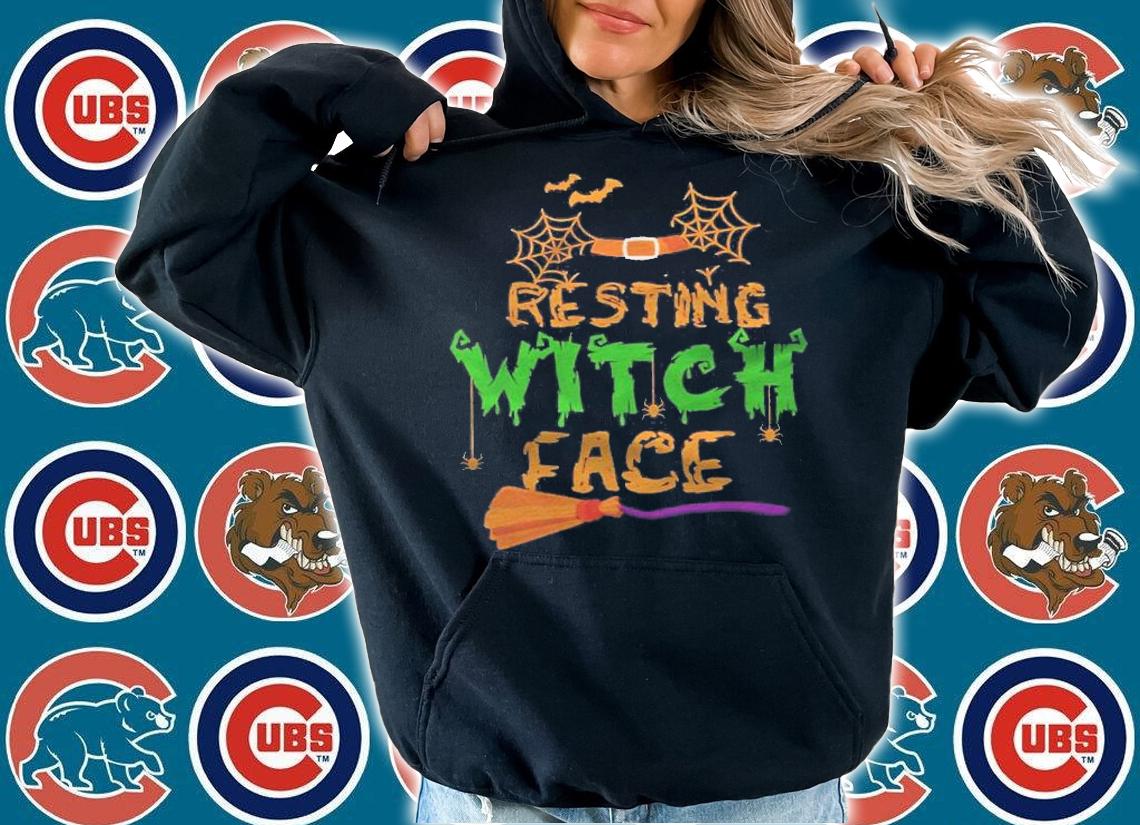 Halloween Funny Resting Witch Face Shirt t-shirt hoodie