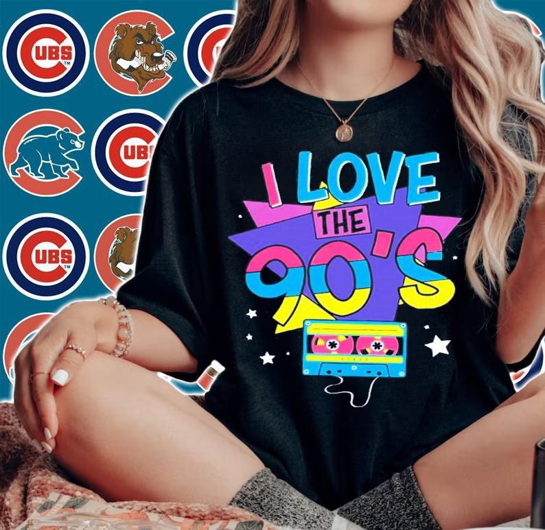 I Love The 90's Shirt t-shirt woman shirt
