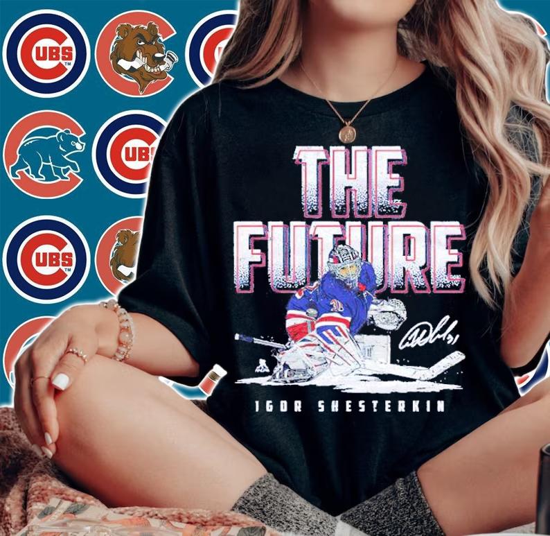 Igor Shesterkin New York R The Future Hockey Signatures Shirt t-shirt woman shirt