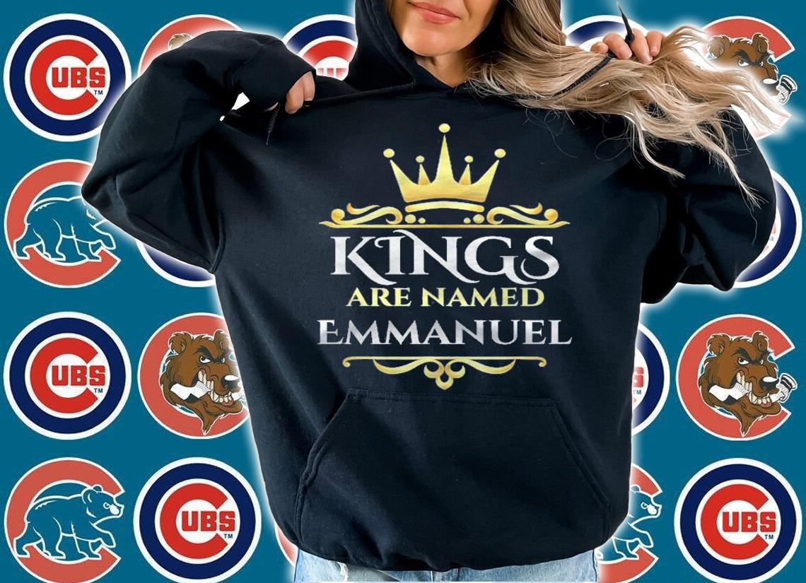 Kings Are Named Emmanuel Crown shirt t-shirt hoodie