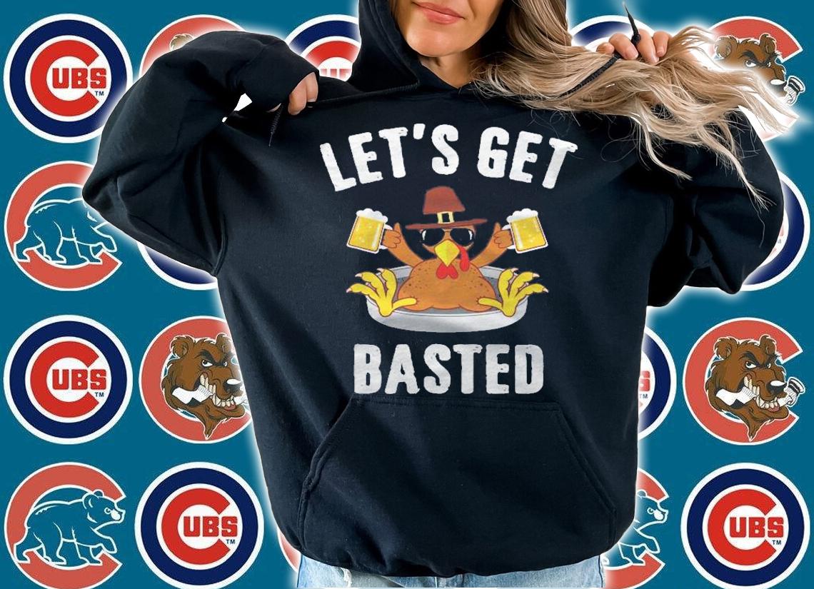 Lets Get Basted Funny Thanksgiving Beer Shirt t-shirt hoodie