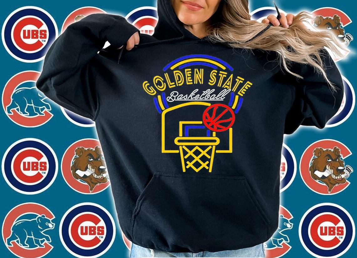 Neon Golden State Basketball T-Shirt t-shirt hoodie