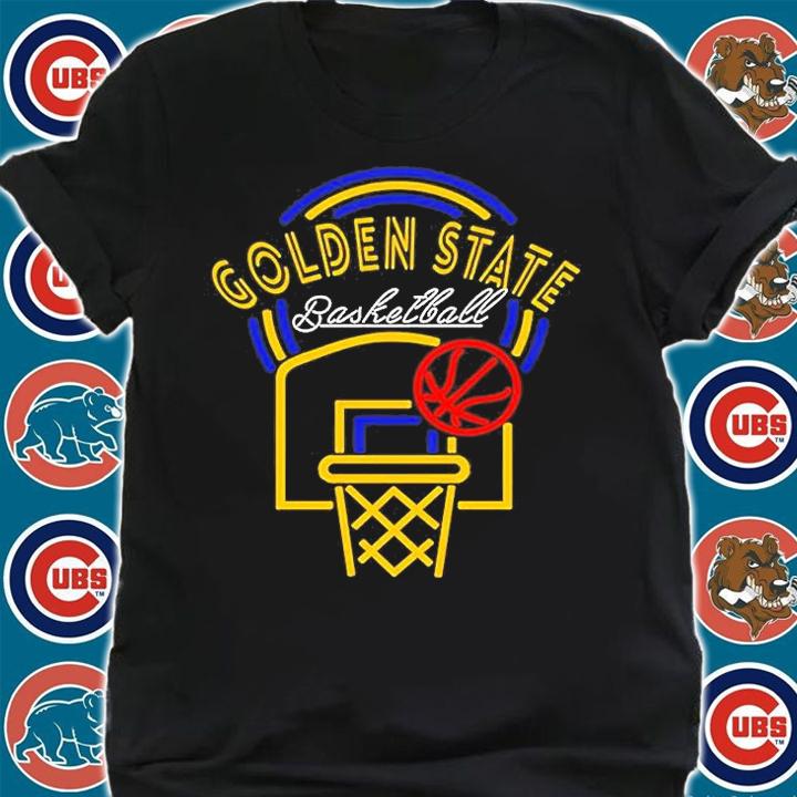 Neon Golden State Basketball T-Shirt t-shirt shirt