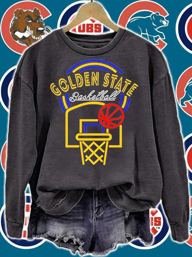 Neon Golden State Basketball T-Shirt t-shirt sweatshirt