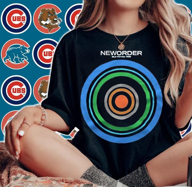 New order blue monday 1988 T-shirt t-shirt woman shirt