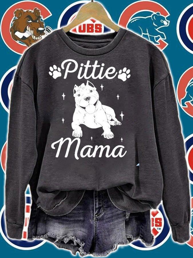 Pitbull Pittie Mama Shirt t-shirt