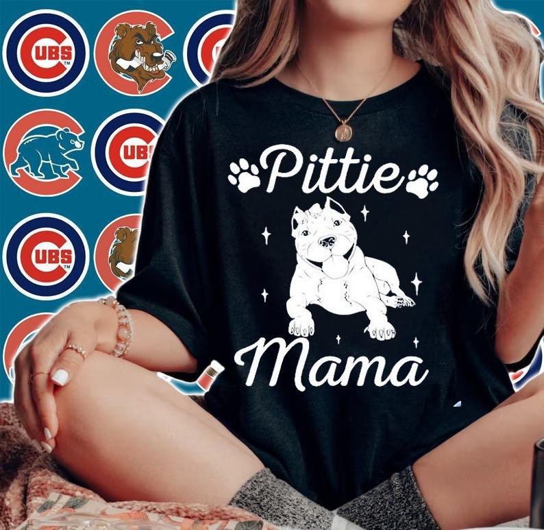 Pitbull Pittie Mama Shirt t-shirt