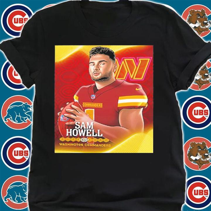 Sam Howell Washington Commanders NFL Draft 2022 T-Shirt t-shirt shirt