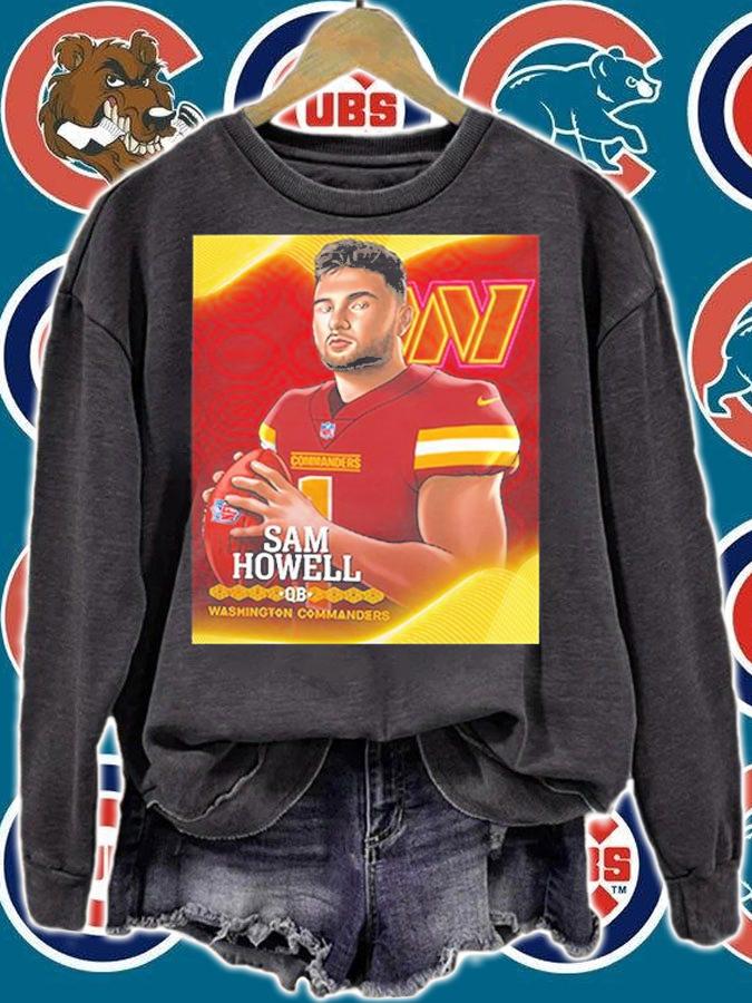 Sam Howell Washington Commanders NFL Draft 2022 T-Shirt t-shirt sweatshirt