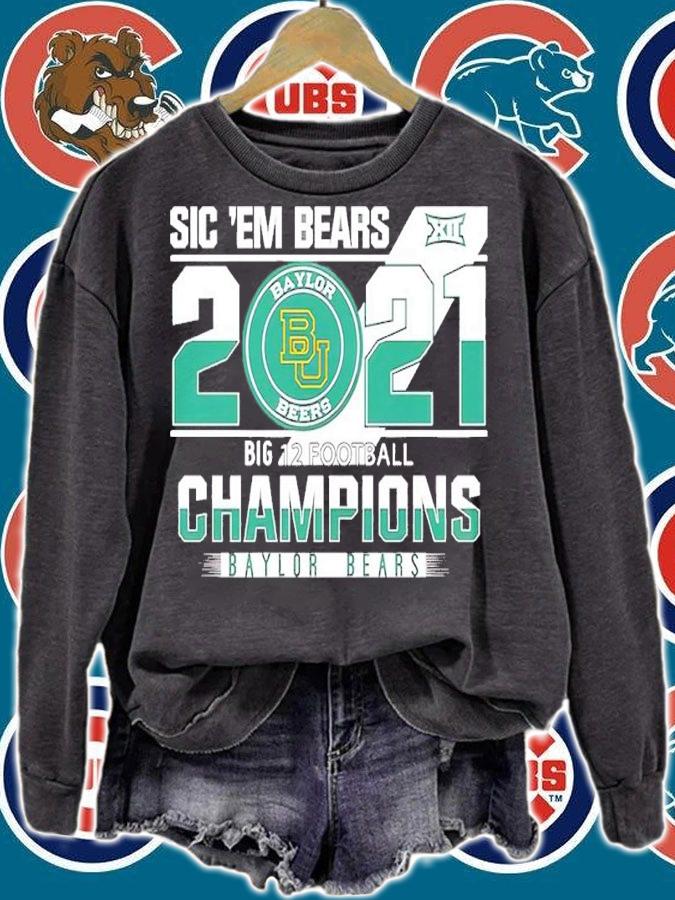 Sic 'Em Bears 2021 Champions Baylor Bears shirt t-shirt